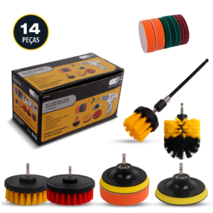 KIT ESCOVAS 14 PEÇAS - CW200